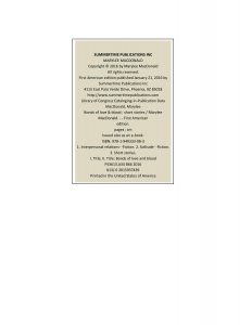 Library CIP info