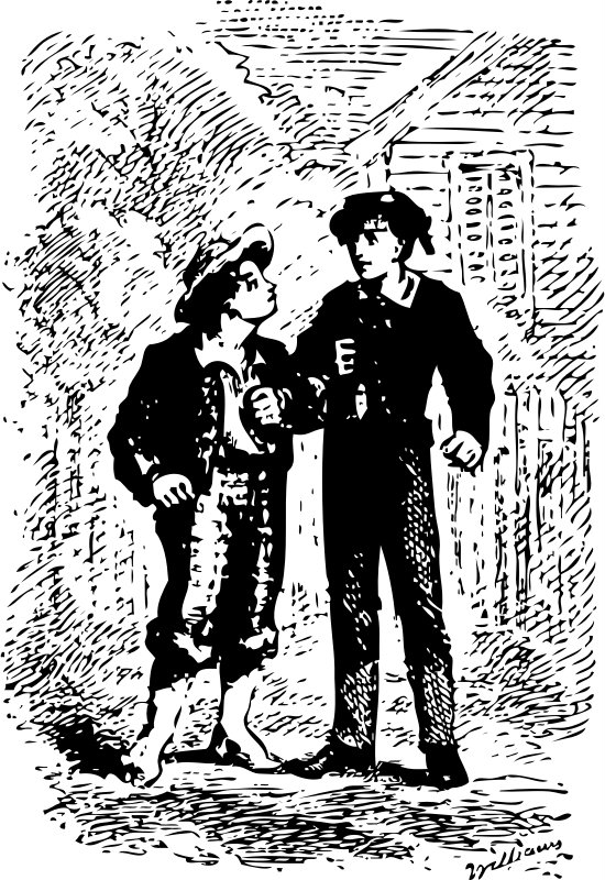 Tom and Huck-first person narrator