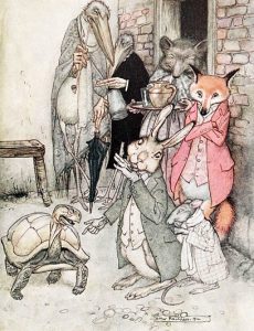 Writing practice is like the Tortoise and hare rackham.jpg