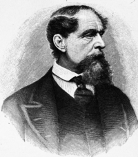 Portrait of Charles Dickens