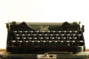 typewriter, writer, vintage
