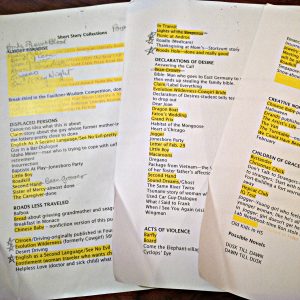 first book list