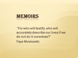 Faye quote