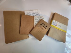 small writing notebooks
