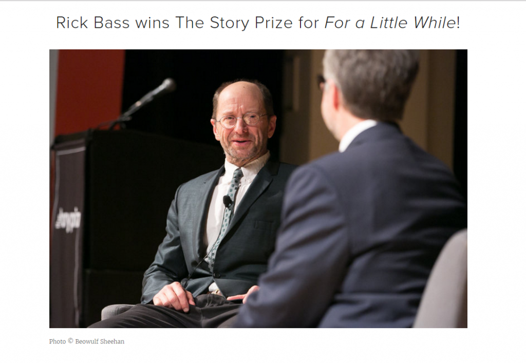 Sentences and the Senses: Where Rick Bass Discovers Stories