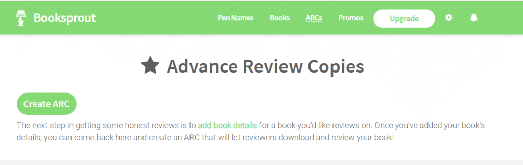 Advance Review Copies
