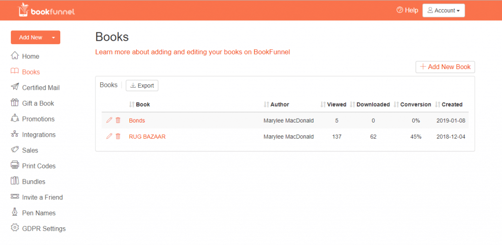 Bookfunnel sends ARCs