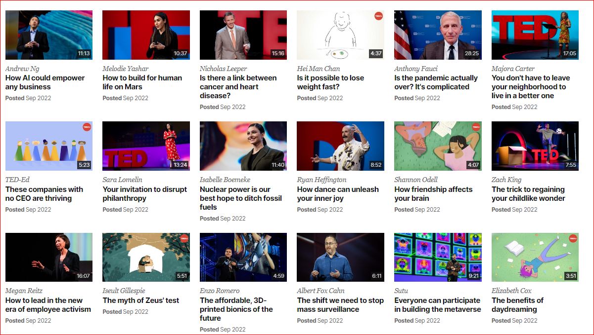 Ted Talk